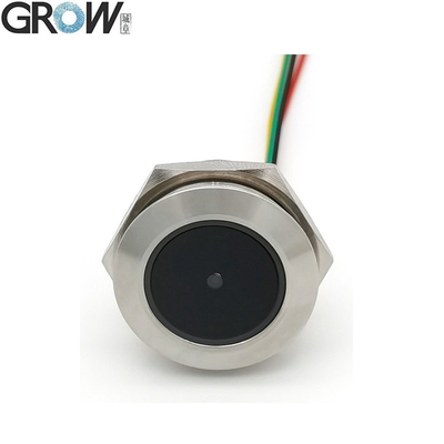 GROW GM60 Stainless Steel LED Control Ring Indicator Light UART Interface 1D/2D Bar Code QR Code Barcode Reader Module