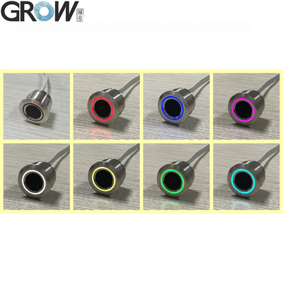 GROW R503S RGB Ring LED Control DC3.3V SH1.0-6pin 150 Capacity Capacitive Fingerprint Module Sensor Scanner For Arduino