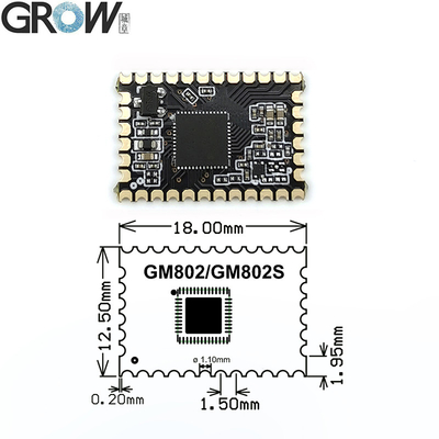 GROW GM802 Series Small DC3.3V Barcode Scanner Module Board USB/TTL232 Interface 1D/2D QR Bar Code Reader PDF417 for Arduino