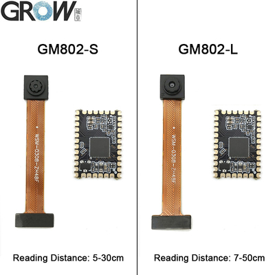GROW GM802 Series Small DC3.3V Barcode Scanner Module Board USB/TTL232 Interface 1D/2D QR Bar Code Reader PDF417 for Arduino