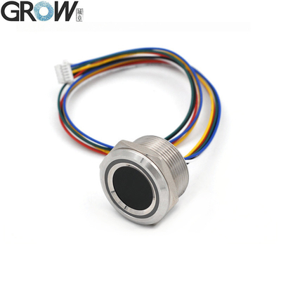 GROW R503-M22 DC3.3V 200 Capaciteit Ronde RGB Ring Indicator LED Control Capacitive Fingerprint Module Sensor Scanner