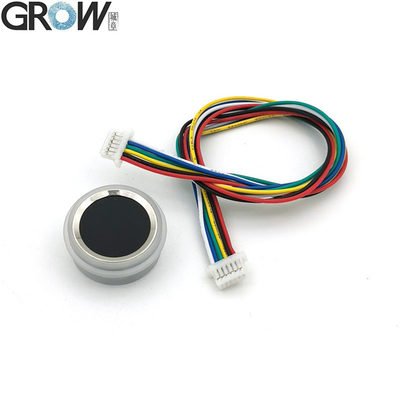 Grow R502-F IP65 Waterdicht Kleine DC3.3V RGB LED Diameter 21.5mm SH1.0-6pin Capacitieve Ronde Vingerafdruk Module