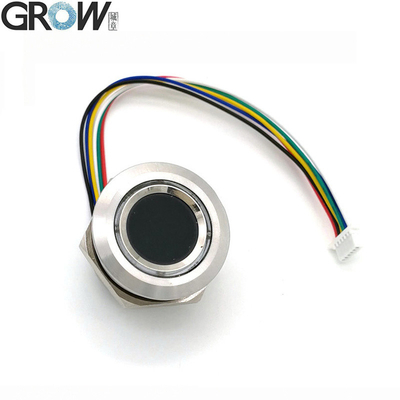 Groen R503 Nieuwe cirkelvormige ronde RGB Ring Indicator LED Control DC3.3V Capacitive Fingerprint Module Sensor Scanner