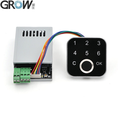 GROW K226+G16 DC10-30V Admin/Gebruiker Vingerafdruk Wachtwoord Toegangscontrole Bord 4 Relais Uitgangsmodus Voor Deur Toegangscontrolesysteem