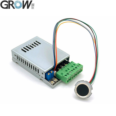GROW K220+R502-A DC10-24V Twee relais uitgang met beheerder/gebruiker vingerafdruk toegangscontrolebord 0.5s-60s-normaal open relais