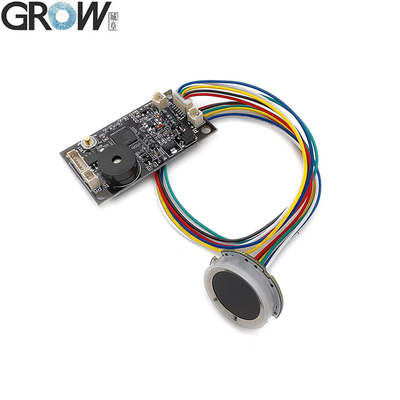 GROW KS200+R502-A 4*AA-batterij of DC3.7V-6.5V motor Uitgang Circulaire Ring Indicator Light Fingerprint Access Control Board
