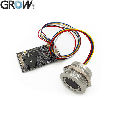 GROW KS200+R503 4*AA accu of DC3.7V-6.5V Ring Indicator Light Door Access Control Capacitive Fingerprint Access Control Board