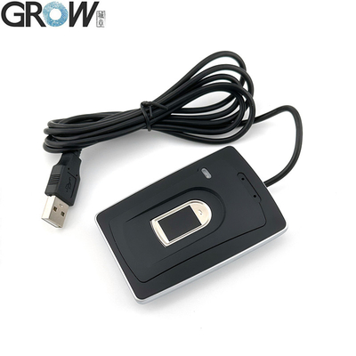 GROW R102A capacitieve USB-vingerafdrukslezer met DC5V 208*288 pixel 1500 capaciteit Voor Windows Android Access Control